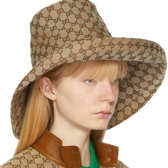 Gucci California Original GG Bucket Hat In Beige - Size M - Picture 16 of 16